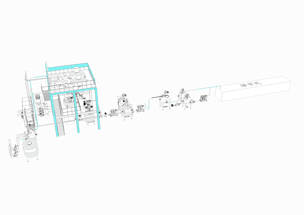 Battery Slurry Process Flow Diagram