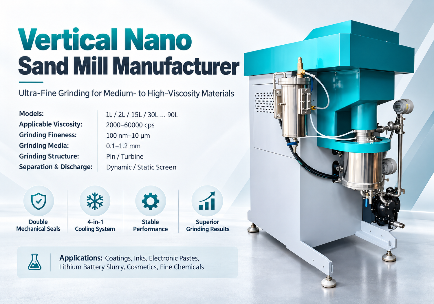 Vertical Sand Mill