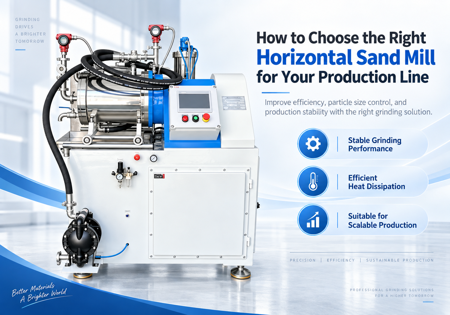 horizontal sand mill